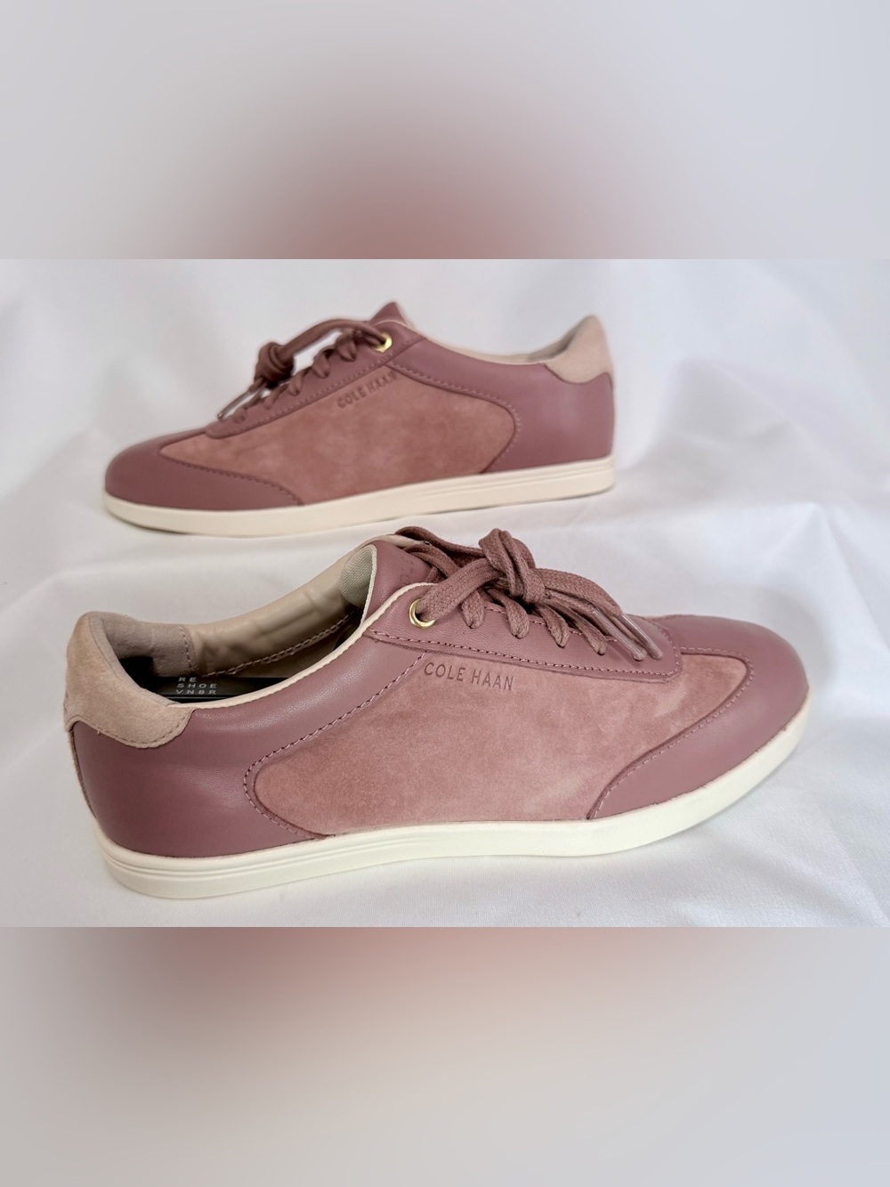 Cole Haan Women’s Dusty Rose Suede & Leather Sneakers